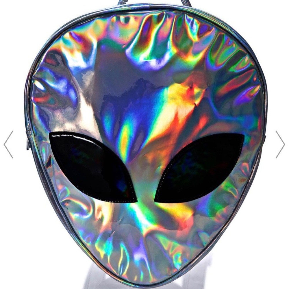 Disturbia Alien Hologram BackPack